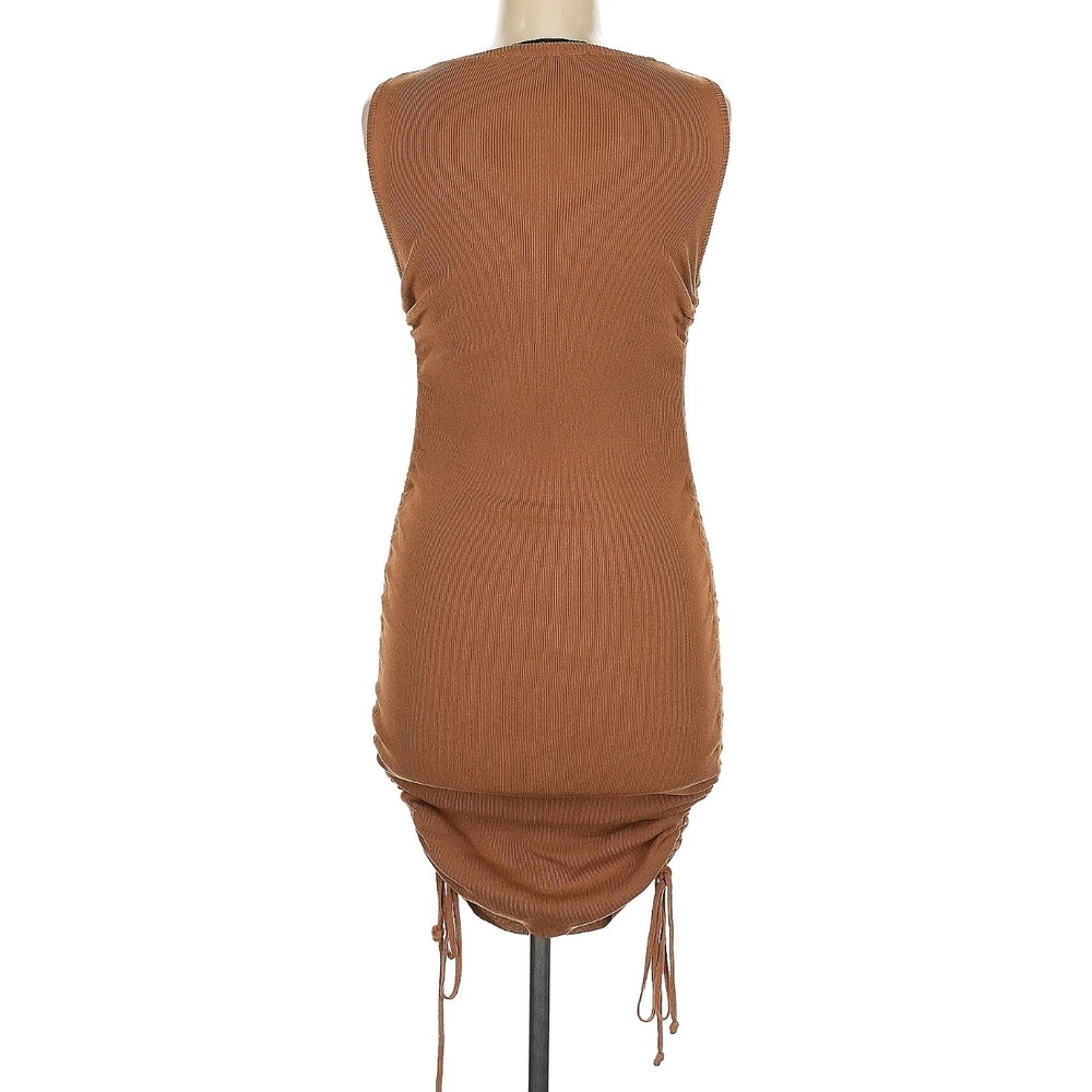 Lioness Tan Knit Midi Dress - Picture 2 of 4